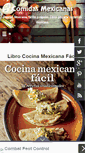 Mobile Screenshot of comidasmexicanas.org